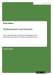 Cover von Niederdeutsch und Friesisch