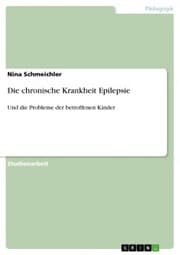 Cover von Die chronische Krankheit Epilepsie
