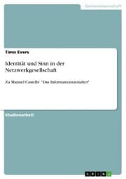 Cover von Identität und Sinn in der Netzwerkgesellschaft