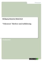 Cover von 'Odysseus' Mythos und Aufklärung