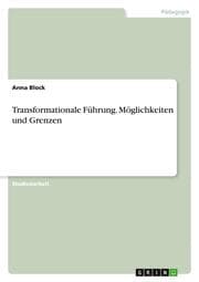 Cover von Transformationale Führung: Möglichkeiten und Grenzen