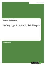 Cover von Der Weg Hyperions zum Freiheitskämpfer