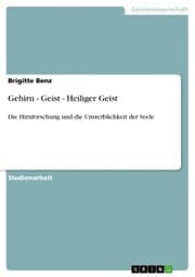 Cover von Gehirn - Geist - Heiliger Geist