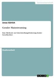 Cover von Gender Mainstreaming