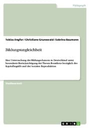Cover von Bildungsungleichheit