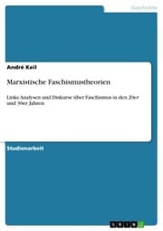 Cover von Marxistische Faschismustheorien