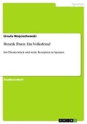 Cover von Henrik Ibsen: Ein Volksfeind