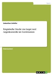 Cover von Empirische Studie zur Angst und Angstkontrolle im Gerätturnen