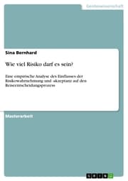 Cover von Wie viel Risiko darf es sein?