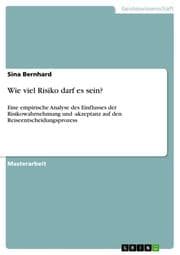Cover von Wie viel Risiko darf es sein?