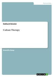 Cover von Culture Therapy