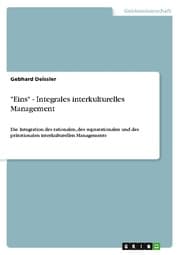 Cover von 'Eins' - Integrales interkulturelles Management