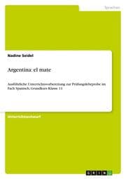 Cover von Argentina: el mate