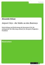 Cover von Airport Citys - die Städte an den Runways