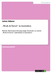 Cover von 'Work & Travel' in Australien