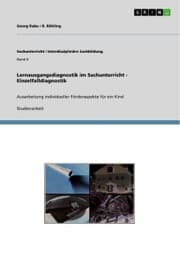 Cover von Lernausgangsdiagnostik im Sachunterricht - Einzelfalldiagnostik