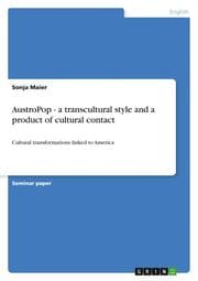 Cover von AustroPop - a transcultural style and a product of cultural contact