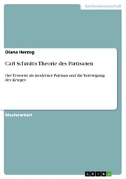 Cover von Carl Schmitts Theorie des Partisanen