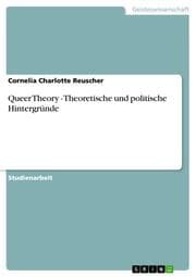 Cover von Queer Theory - Theoretische und politische Hintergründe