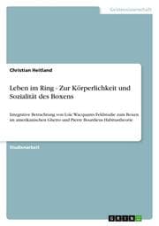 Cover von Leben im Ring - Zur Körperlichkeit und Sozialität des Boxens