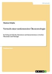 Cover von Versuch einer umfassenden Ökonomologie