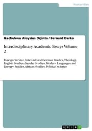 Cover von Interdisciplinary Academic Essays Volume 2