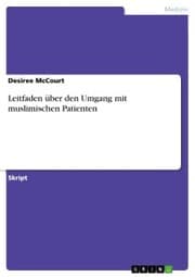 Cover von Leitfaden über den Umgang mit muslimischen Patienten