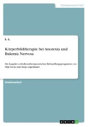 Cover von Körperbildtherapie bei Anorexia und Bulemia Nervosa