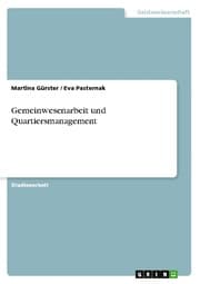 Cover von Gemeinwesenarbeit und Quartiersmanagement