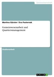 Cover von Gemeinwesenarbeit und Quartiersmanagement