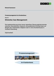 Cover von Klinisches Case Management: