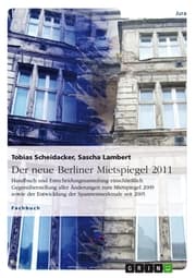 Cover von Der neue Berliner Mietspiegel 2011