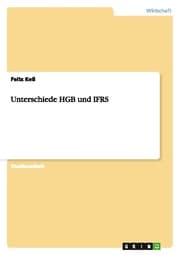 Cover von Unterschiede HGB und IFRS