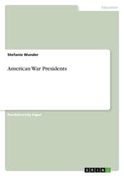 Cover von American War Presidents