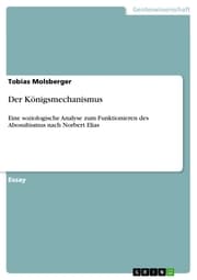 Cover von Der Königsmechanismus