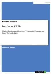 Cover von Love Me or Kill Me