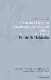 Cover von Sämtliche Werke, Briefe und Dokumente. Band 2