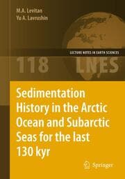 Cover von Sedimentation History in the Arctic Ocean and Subarctic Seas