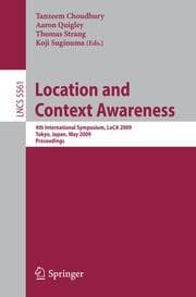 Cover von Location and Context Awareness