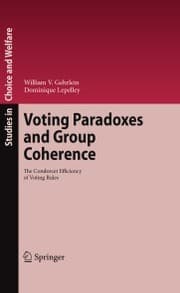 Cover von Voting Paradoxes and Group Coherence