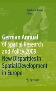 Cover von German Annual of Spatial Research and Policy 2009