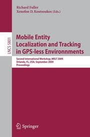 Cover von Mobile Entity Localization and Tracking in GPS-less Environnments