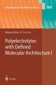 Cover von Polyelectrolytes with Defined Molecular Architecture I