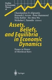 Cover von Assets, Beliefs, and Equilibria in Economic Dynamics