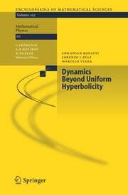Cover von Dynamics Beyond Uniform Hyperbolicity