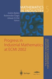 Cover von Progress in Industrial Mathematics at ECMI 2002