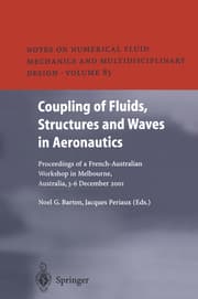 Cover von Coupling of Fluids, Structures and Waves in Aeronautics