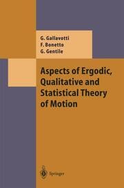Cover von Aspects of Ergodic, Qualitative and Statistical Theory of Motion