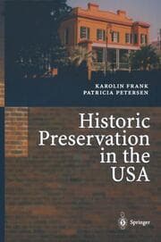 Cover von Historic Preservation in the USA