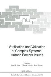 Cover von Verification and Validation of Complex Systems: Human Factors Issues